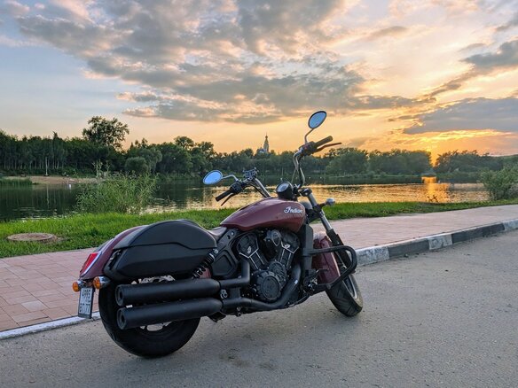 2017 Indian Scout Sixty, красный, 830000 рублей
