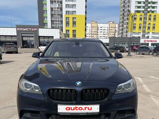 2014 BMW 5 серии 520i VI (F10/F11/F07) Рестайлинг, синий, 1650000 рублей, вид 2