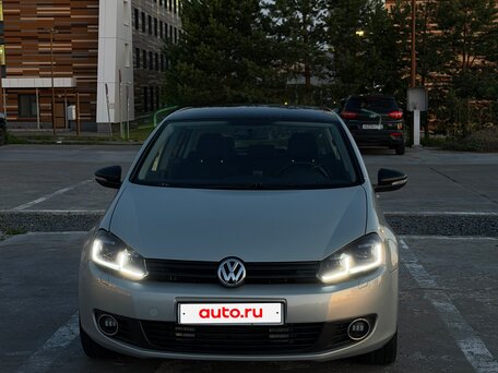 2012 Volkswagen Golf VI, серебристый, 649000 рублей, вид 3