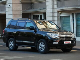 2009 Toyota Land Cruiser 200 Series, чёрный, 3450000 рублей, вид 4