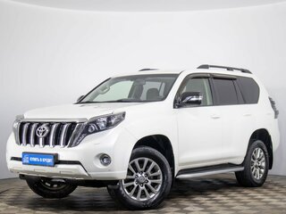 2016 Toyota Land Cruiser Prado 150 Series Рестайлинг 1, белый, 3499000 рублей, вид 3