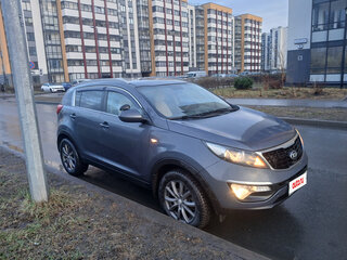 2015 Kia Sportage III Рестайлинг, синий, 1385000 рублей, вид 3