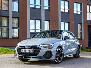 2025 Audi A3 Sportback 35 TFSI IV (8Y) Рестайлинг, серый, 3500000 рублей, вид 2