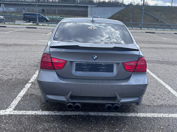 2009 BMW 3 серии 325i V (E90/E91/E92/E93) Рестайлинг, серый, 1350000 рублей - вид 5