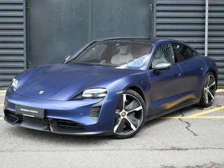 2020 Porsche Taycan Turbo S I, синий, 9300000 рублей, вид 1