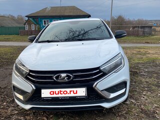2024 Lada (ВАЗ) Vesta I Рестайлинг (NG), белый, 1200000 рублей, вид 2