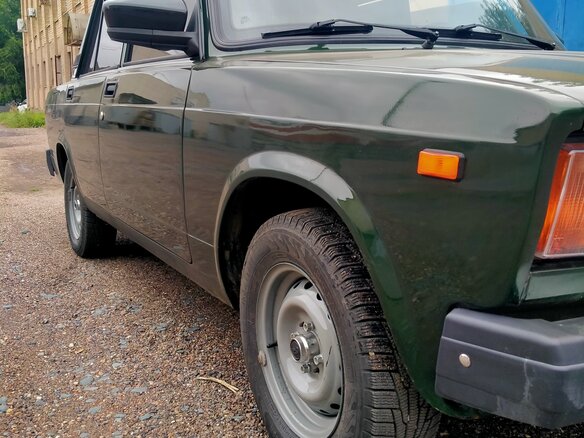 2005 Lada (ВАЗ) 2107, зелёный, 267000 рублей - вид 1
