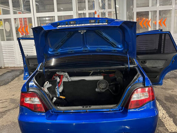 2011 Daewoo Nexia I Рестайлинг, синий, 290000 рублей - вид 10