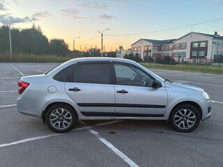 2018 Lada (ВАЗ) Granta I, серебристый, 550000 рублей, вид 4
