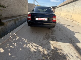 2009 Lada (ВАЗ) Priora I, чёрный, 190000 рублей, вид 4