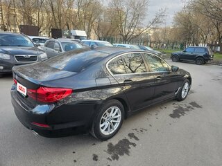 2019 BMW 5 серии 518d VII (G30/G31/G38), чёрный, 3250000 рублей, вид 3