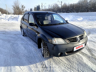 2009 Renault Logan I, чёрный, 280000 рублей, вид 3