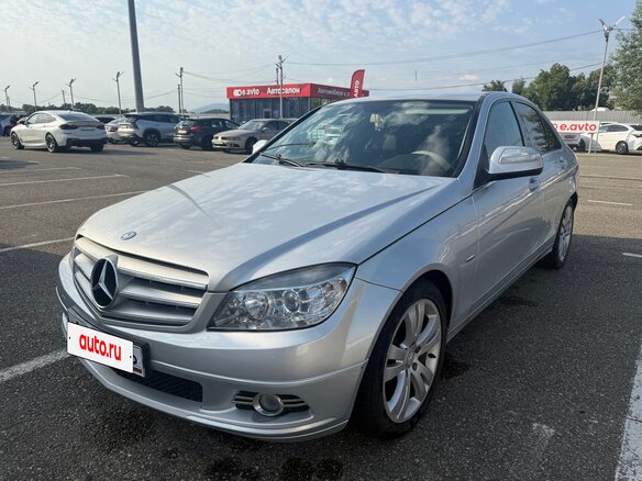 2008 Mercedes-Benz C-Класс 180 Kompressor III (W204), серебристый, 820000 рублей