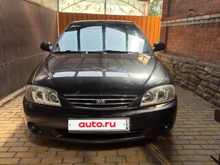 2006 Kia Spectra I Рестайлинг 2, чёрный, 280000 рублей, вид 2