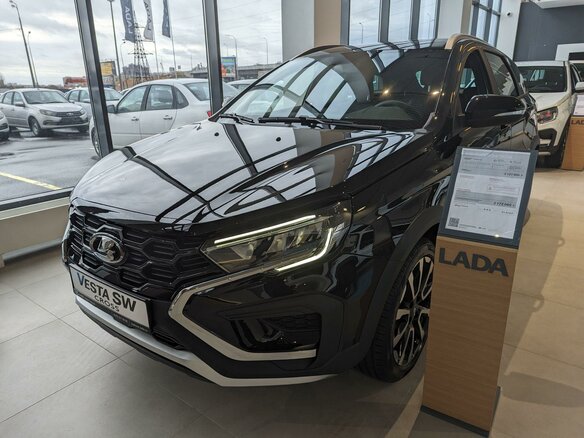 2026 Lada (ВАЗ) Vesta SW Cross I Рестайлинг (NG), чёрный