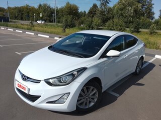 2013 Hyundai Elantra V (MD), белый, 1000000 рублей, вид 1