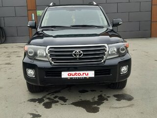 2014 Toyota Land Cruiser 200 Series Рестайлинг 1, чёрный, 3999000 рублей, вид 2