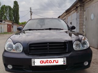 2007 Hyundai Sonata ТагАЗ IV (EF) Рестайлинг, чёрный, 455000 рублей, вид 3