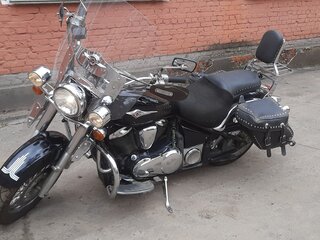 2007 Kawasaki VN900 Vulcan, чёрный, 450000 рублей, вид 1
