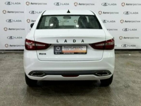 2023 Lada (ВАЗ) Vesta I Рестайлинг (NG), белый, 1685000 рублей - вид 4