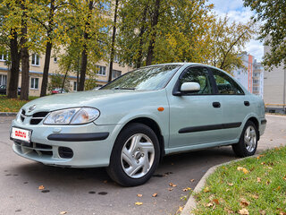 2002 Nissan Almera II (N16), серебристый, 350000 рублей, вид 1
