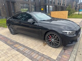 2019 BMW 4 серии 420d xDrive F32/F33/F36 Рестайлинг, чёрный, 3950000 рублей, вид 3