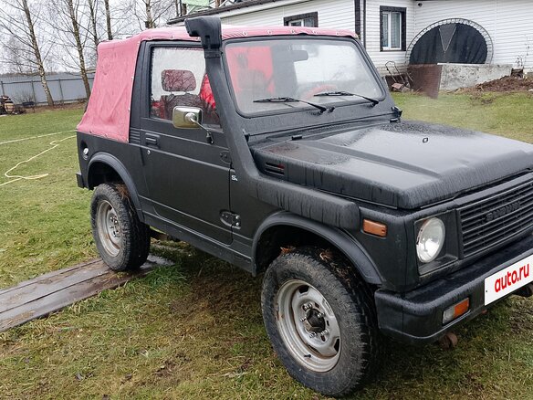 1988 Suzuki Samurai, чёрный, 650000 рублей - вид 2