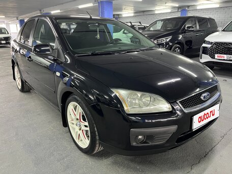 2006 Ford Focus II, чёрный, 445000 рублей, вид 3