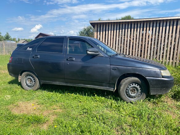 2008 Lada (ВАЗ) 2112, чёрный - вид 4