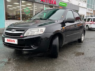 2013 Lada (ВАЗ) Granta I, синий, 265000 рублей, вид 2