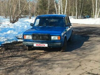 2006 Lada (ВАЗ) 2107, синий, 180000 рублей, вид 4