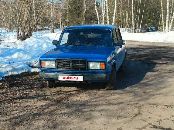 2006 Lada (ВАЗ) 2107, синий - вид 3
