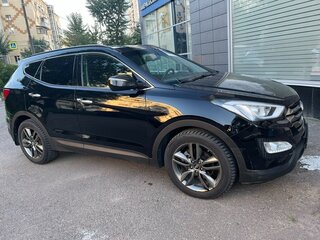 2012 Hyundai Santa Fe III, чёрный, 2150000 рублей, вид 3