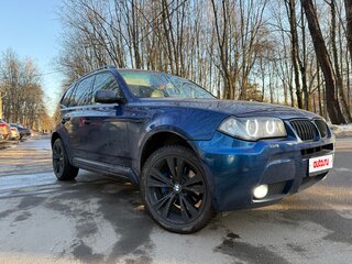 2008 BMW X3 25i I (E83) Рестайлинг, синий, 1000000 рублей, вид 1