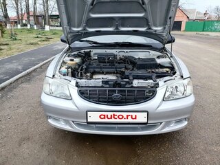 2004 Hyundai Accent ТагАЗ II, серый, 400000 рублей, вид 5