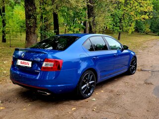 2014 Skoda Octavia RS III, синий, 1614808 рублей, вид 5