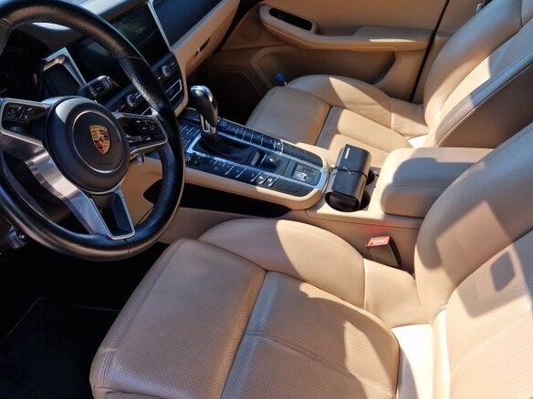 2019 Porsche Macan I Рестайлинг, коричневый, 3080000 рублей - вид 5