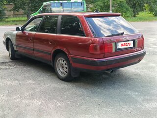 1991 Audi 100 IV (C4), красный, 260000 рублей, вид 5