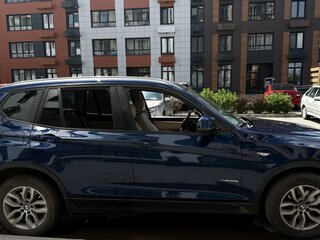 2014 BMW X3 28i xDrive II (F25) Рестайлинг, синий, 2599000 рублей, вид 4