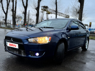 2007 Mitsubishi Lancer X, синий, 550000 рублей, вид 1