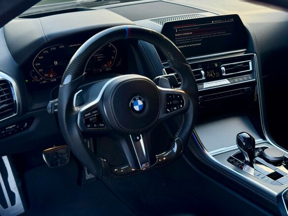 2021 BMW 8 серии M850i xDrive II (G14/G15/G16), чёрный, 8000000 рублей - вид 32