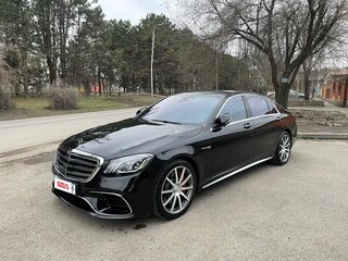 2014 Mercedes-Benz S-Класс AMG 63 AMG Long III (W222, C217), чёрный, 6000000 рублей, вид 1
