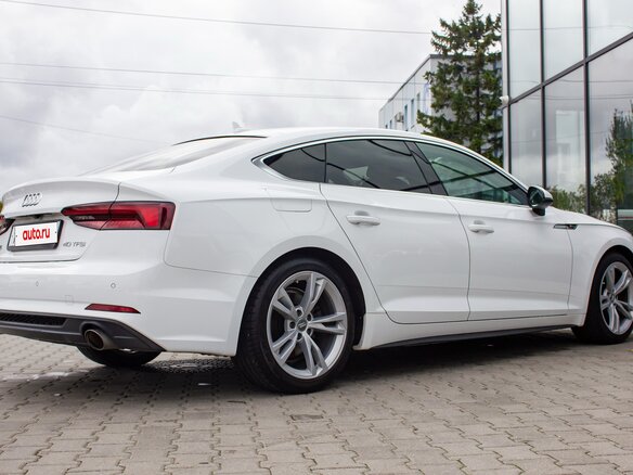 2019 Audi A5 II (F5), белый, 3720000 рублей - вид 6
