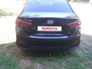 2017 Hyundai Solaris II, чёрный, 1000000 рублей, вид 3
