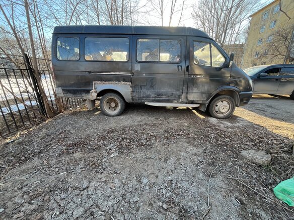 2008 ГАЗ ГАЗель (3221), чёрный, 200000 рублей - вид 2