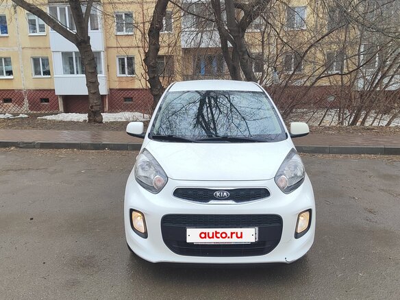 2015 Kia Picanto II Рестайлинг, белый, 1100000 рублей - вид 1