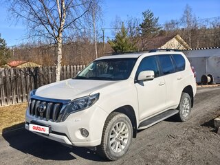 2015 Toyota Land Cruiser Prado 150 Series Рестайлинг 1, белый, 3650000 рублей, вид 1