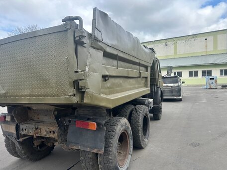 1989 КамАЗ 5511, зелёный, 490000 рублей, вид 5