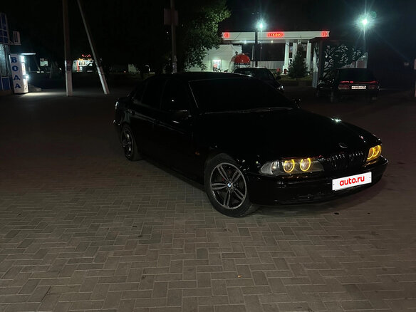 1997 BMW 5 серии 520i IV (E39), чёрный