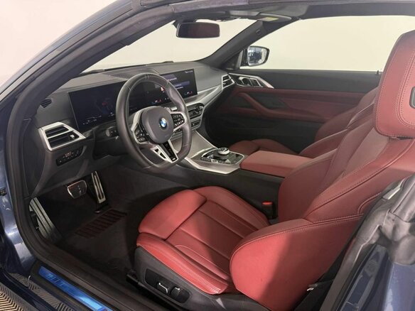 2024 BMW 4 серии 430i G22, G23, G26 Рестайлинг, синий - вид 8